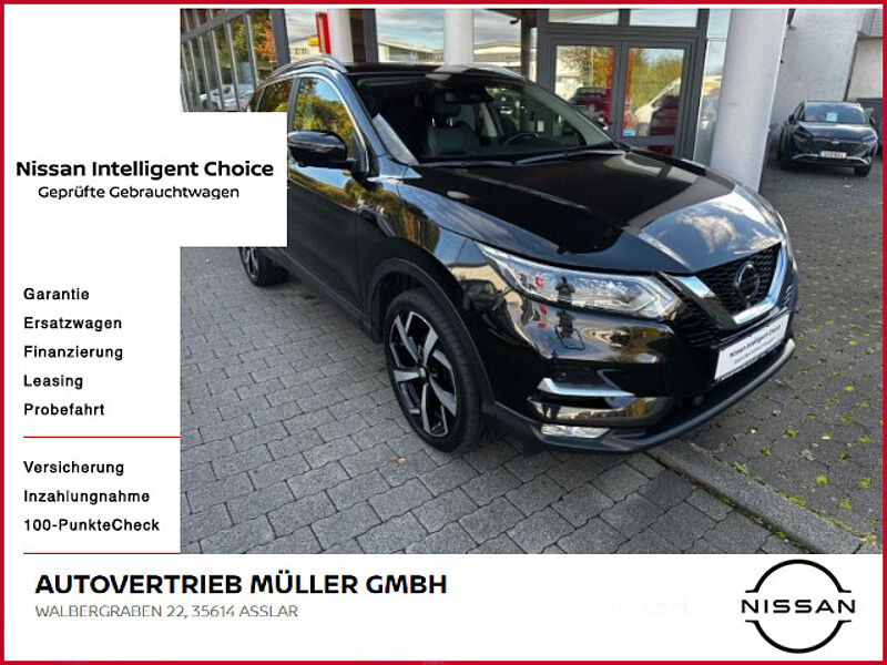 Nissan Qashqai 1,6l DIG-T Tekna 6MT 163PS Navi Leder