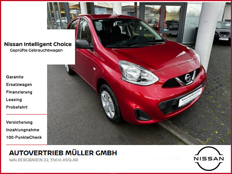 Nissan Micra 1.2 5MT Klimaanlage ISO-Fix Bluetooth CD